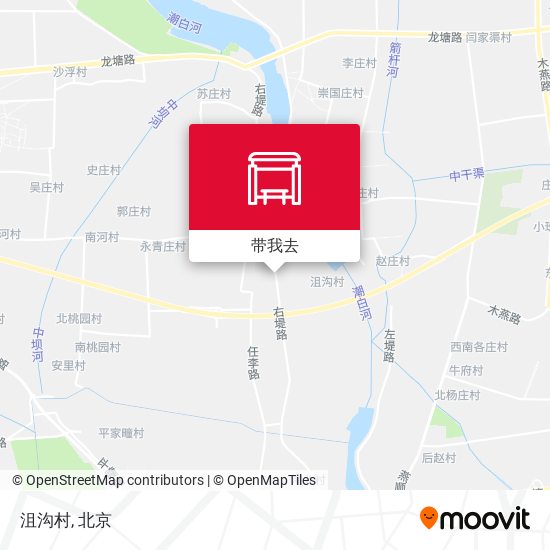 沮沟村地图