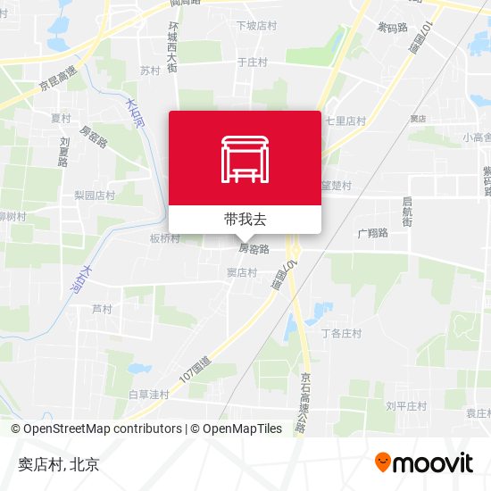窦店村地图