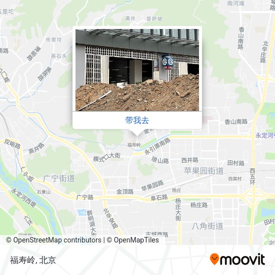 福寿岭地图