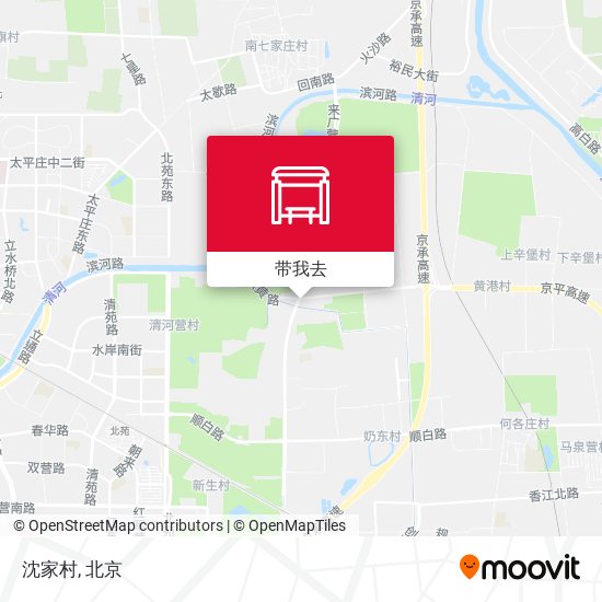 沈家村地图