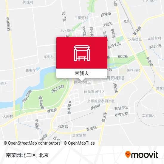 南菜园北二区地图