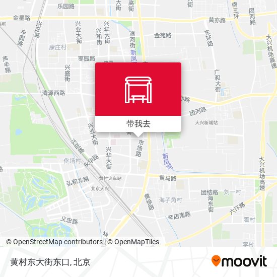 黄村东大街东口地图