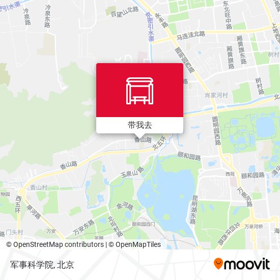 军事科学院地图