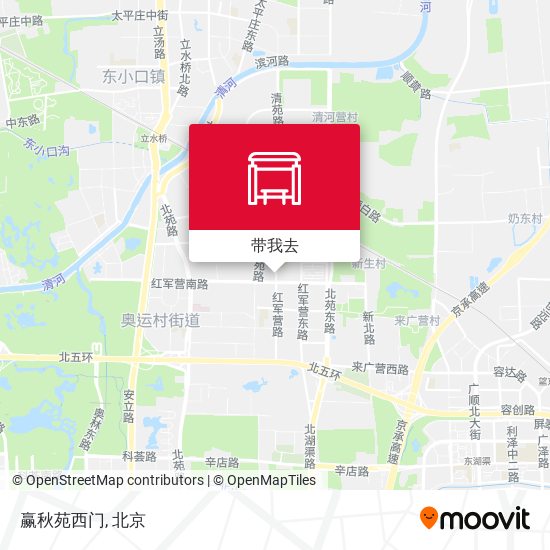 赢秋苑西门地图