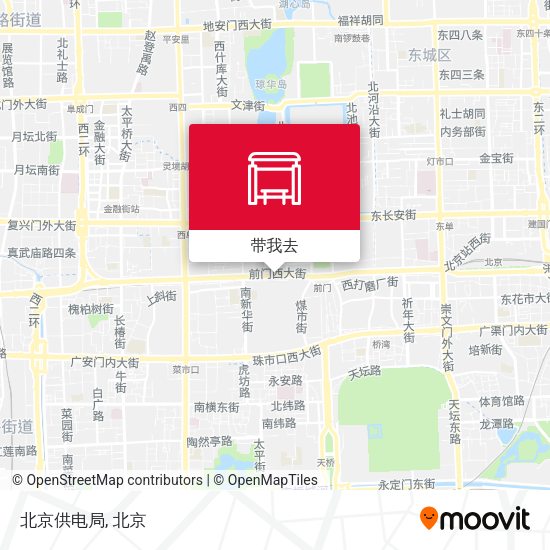 北京供电局地图