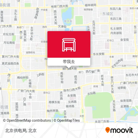 北京供电局地图