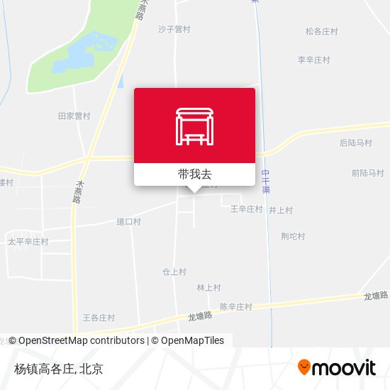 杨镇高各庄地图