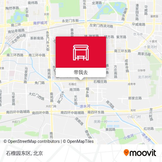 石榴园东区地图