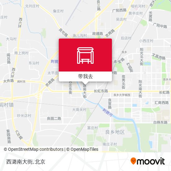 西潞南大街地图