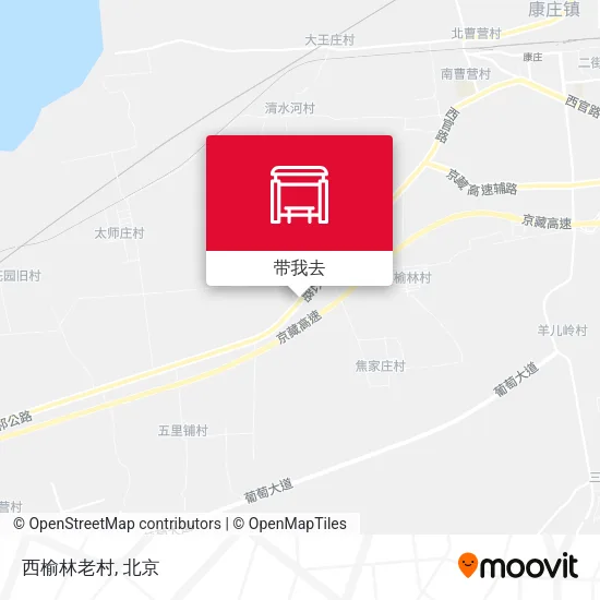 西榆林老村地图