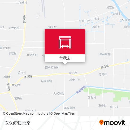 东永何屯地图