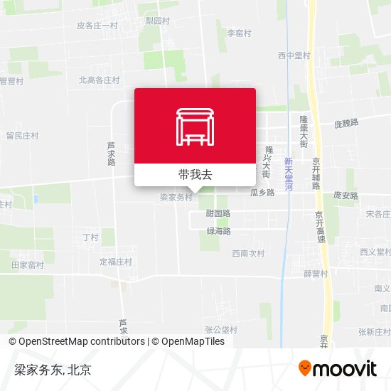 梁家务东地图