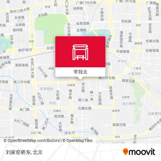 刘家窑桥东地图