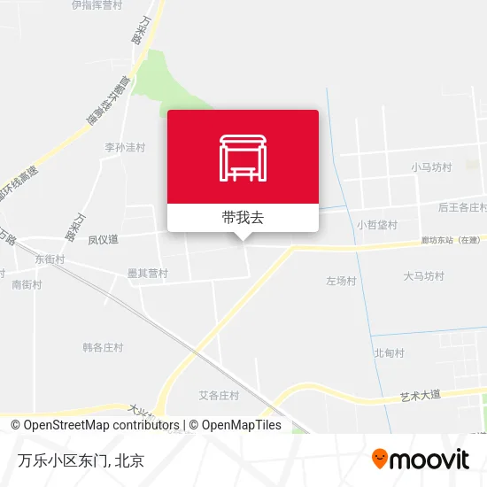 万乐小区东门地图