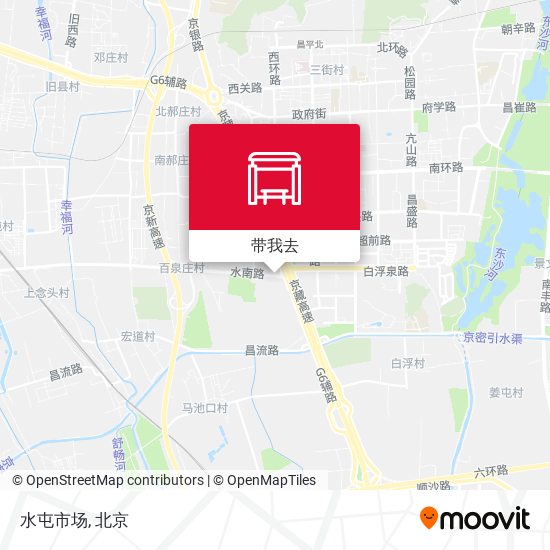 水屯市场地图
