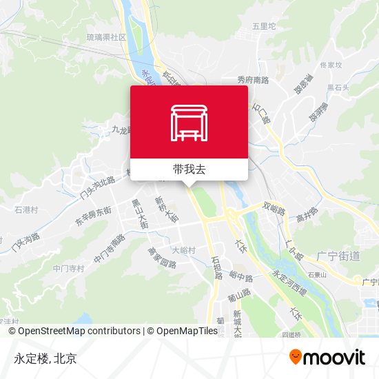 永定楼地图