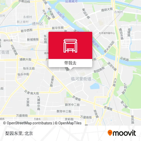 梨园东里地图