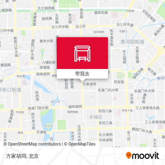 方家胡同地图