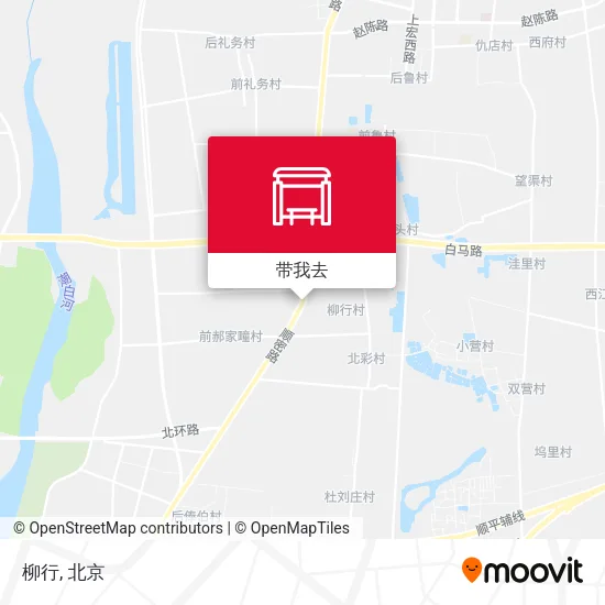 柳行地图