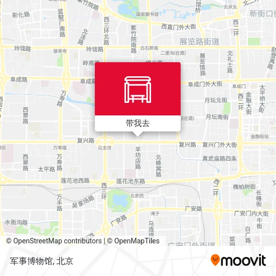 军事博物馆地图