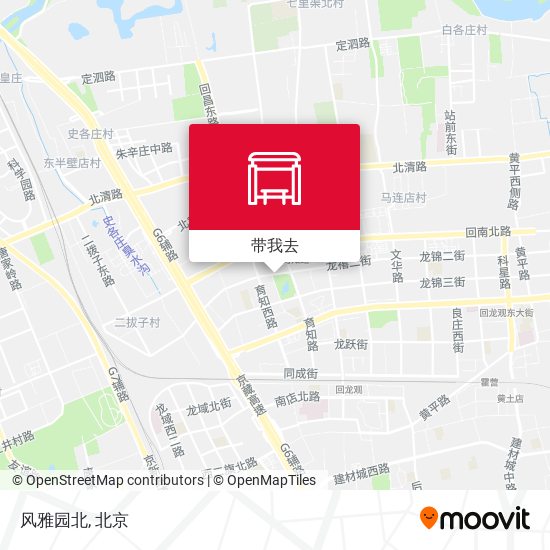 风雅园北地图