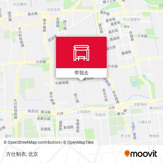方仕制衣地图