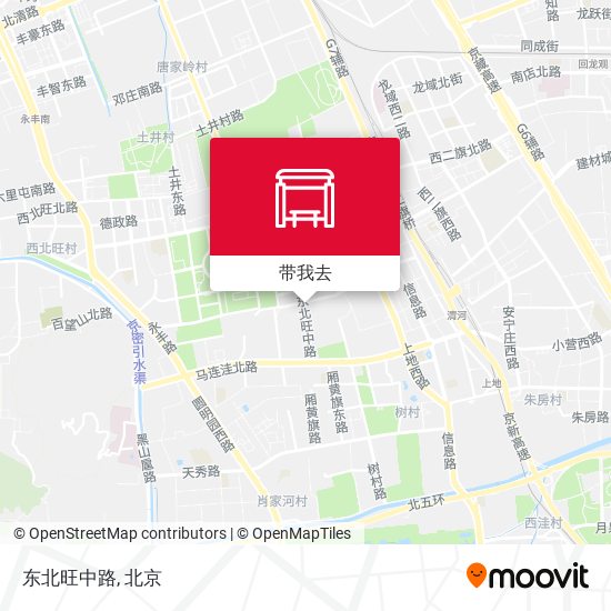 东北旺中路地图