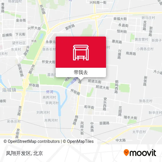 凤翔开发区地图