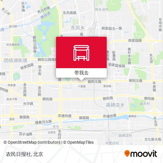 农民日报社地图