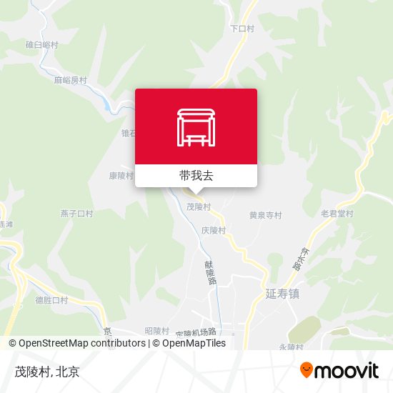茂陵村地图