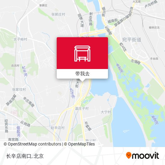 长辛店南口地图