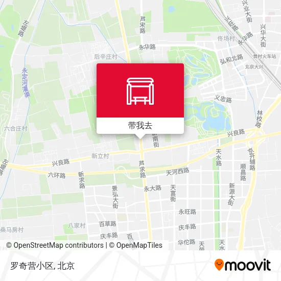 罗奇营小区地图