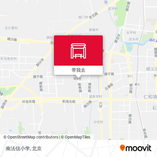 南法信小学地图