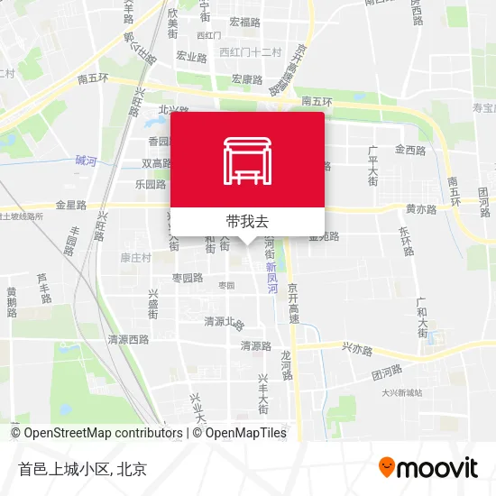首邑上城小区地图