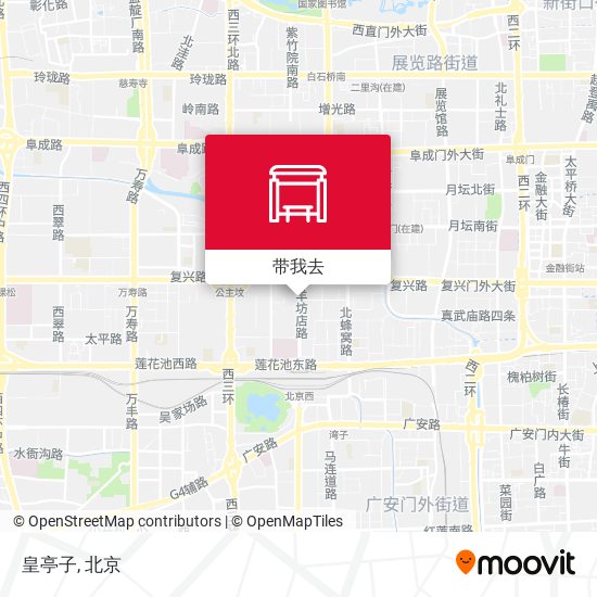 皇亭子地图