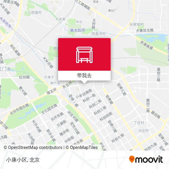 小康小区地图
