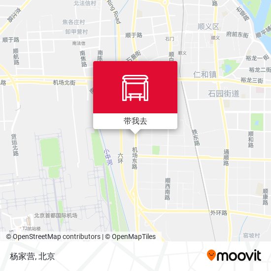 杨家营地图