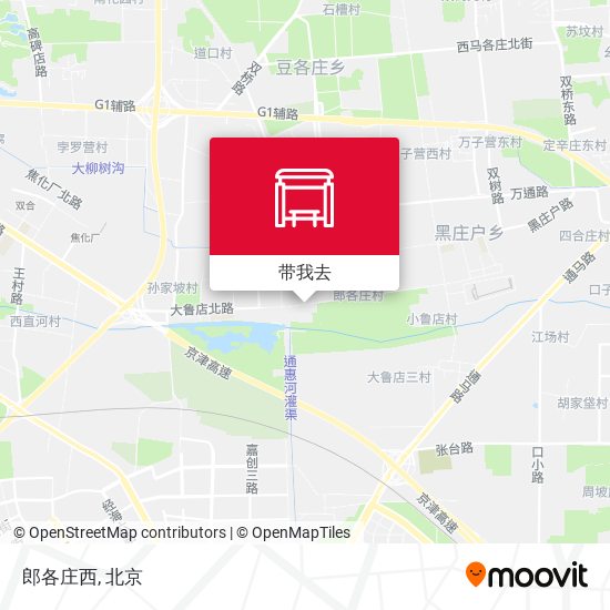 郎各庄西地图