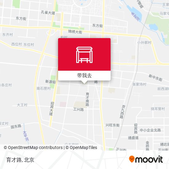 育才路地图