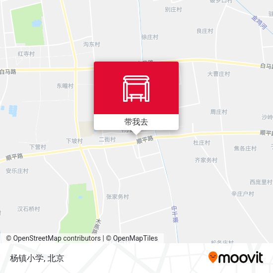 杨镇小学地图