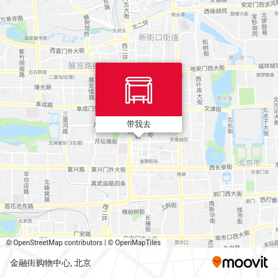 金融街购物中心地图
