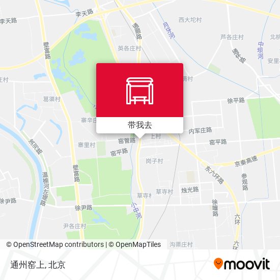 通州窑上地图