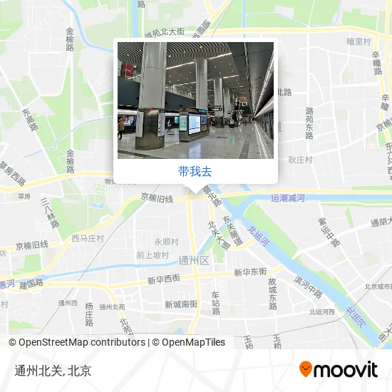 通州北关地图