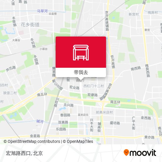 宏旭路西口地图