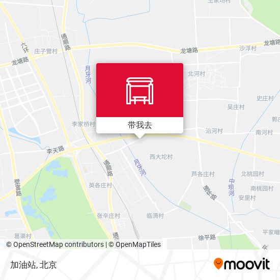 加油站地图