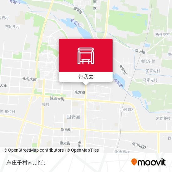 东庄子村南地图