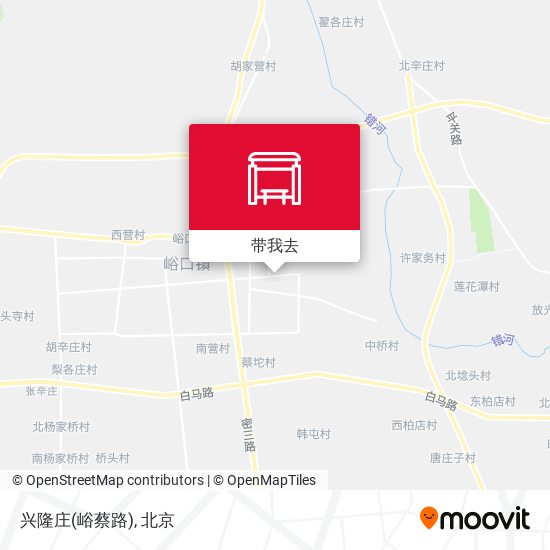 兴隆庄(峪蔡路)地图