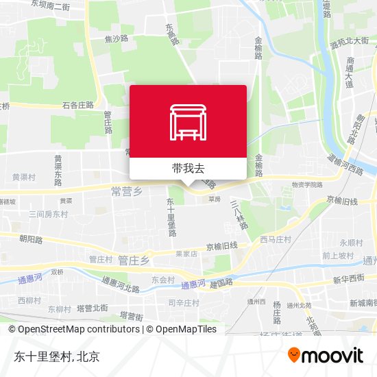 东十里堡村地图