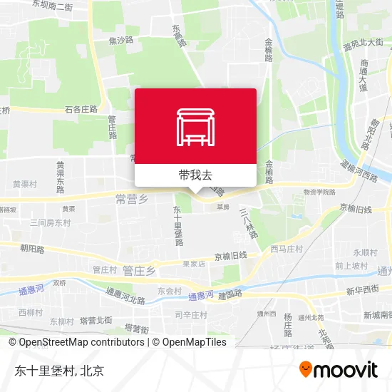 东十里堡村地图
