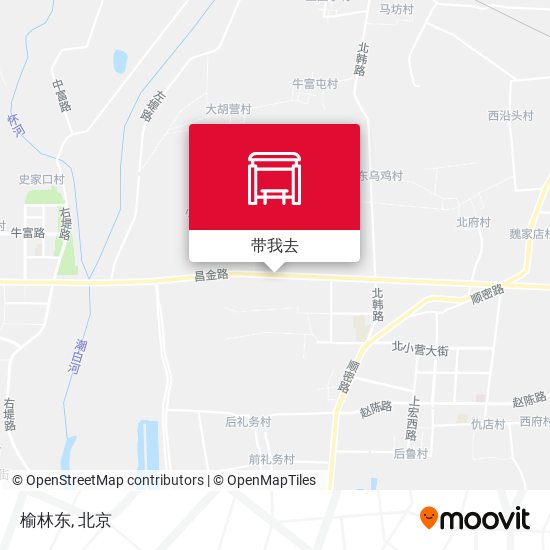 榆林东地图